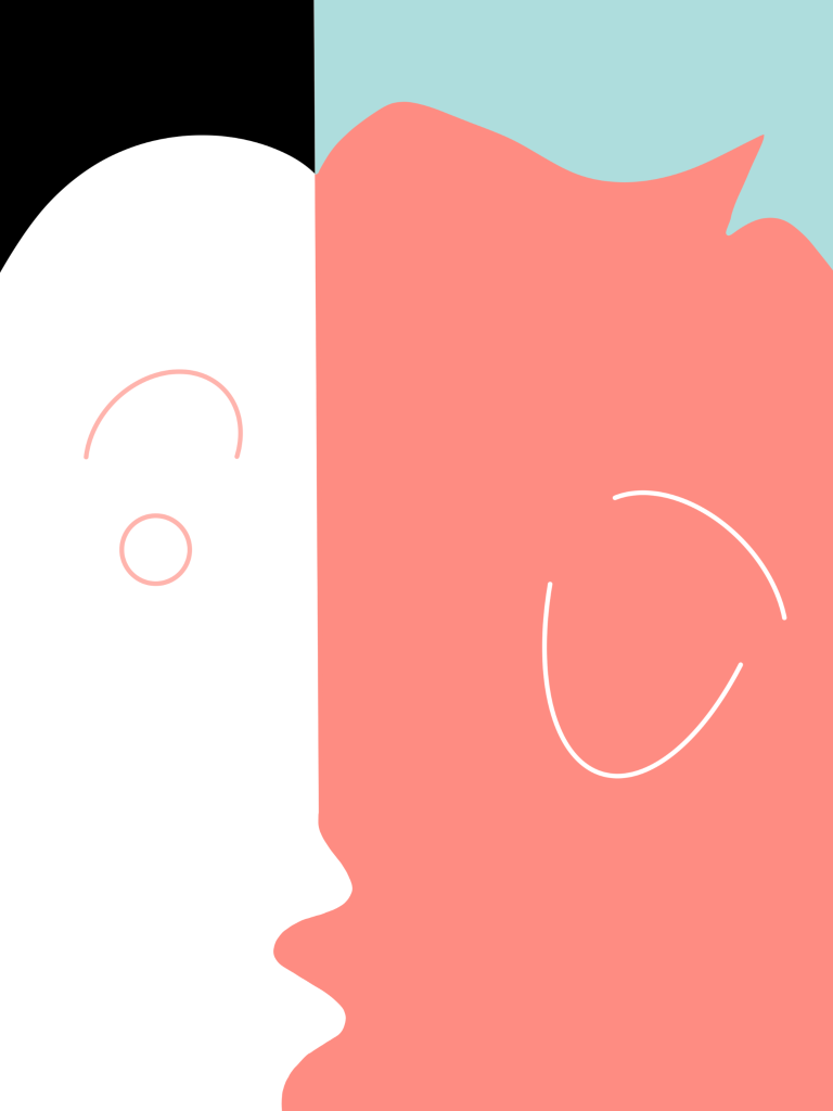 two faces